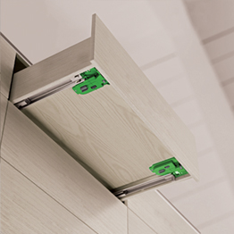 Glisiere prindere sub sertar