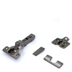 Balama HDD cu clips semiaplicata cu reglaj 3D, amortizor si placuta 110 grade, negru