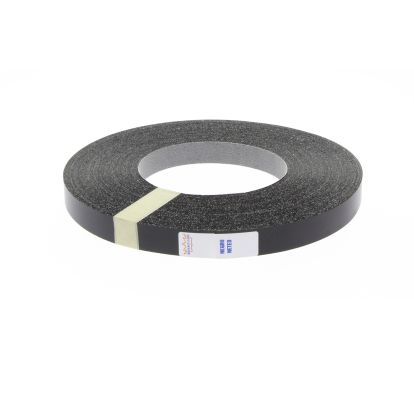 Folie cant negru neted 21mm