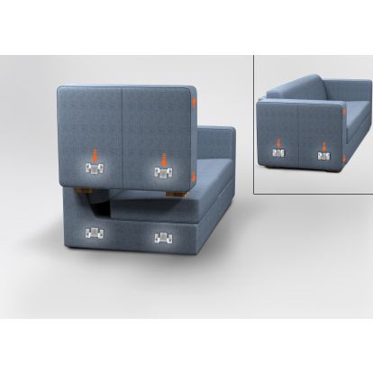 Conector sofa 2IN1