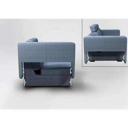 Element cuplare sofa brat si picior
