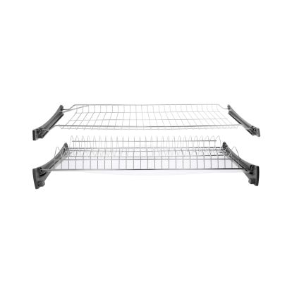 Scurgator pentru vase, corp 900 mm, otel vopsit gri