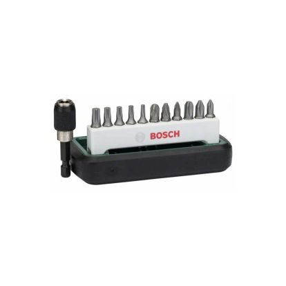Set capete de surubelnita standard BOSCH, mixt (PH, PZ, T), 12 buc.