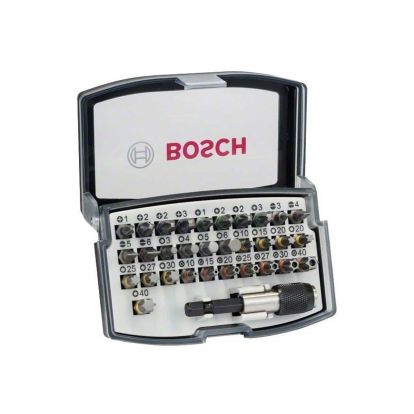 Set capete de surubelnita BOSCH, 32 buc.