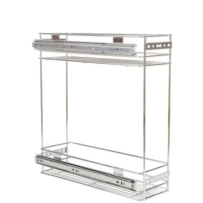 Cos Jolly Standard 100x450, culisare laterala cu glisiera cu bile, corp de 150 mm, crom