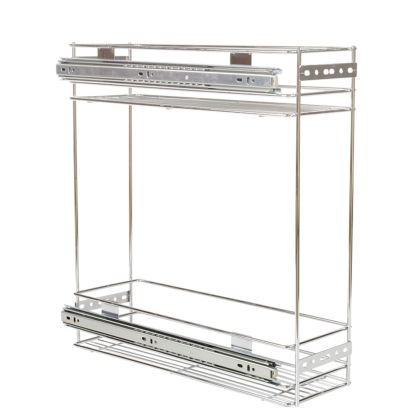 Cos Jolly Standard 150x450, culisare laterala cu glisiera cu bile, corp de 200 mm, crom