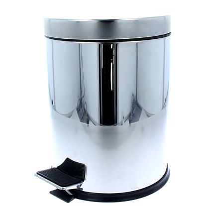 Cos pentru gunoi din inox cu pedala 5L