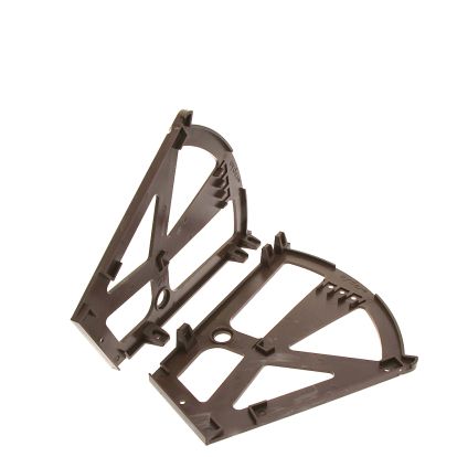 Suport pantofi din plastic, maro