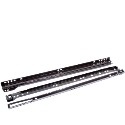 Glisiera STD cu rola extragere partiala, maro, L250