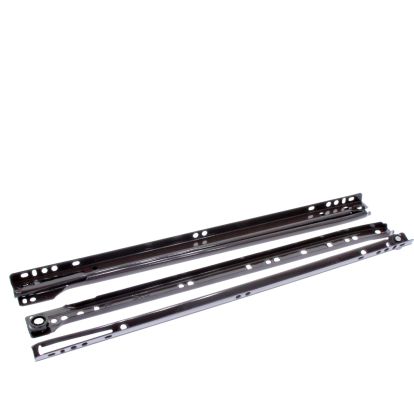 Glisiera STD cu rola extragere partiala, maro, L400