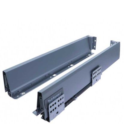 TEKFORM TITUS cu extensie totala si amortizare L350 H70 mm, gri