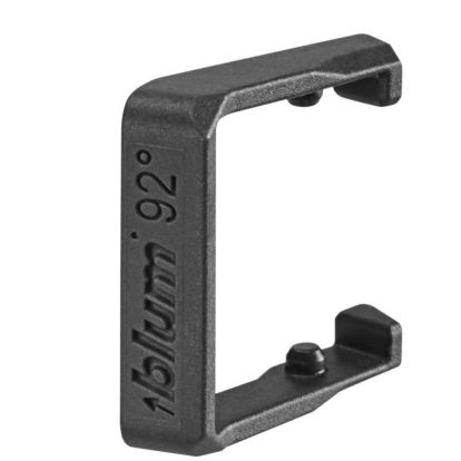 Limitator unghi deschidere 92 grade pt balama usi subtiri, gri inchis 70T4503.09