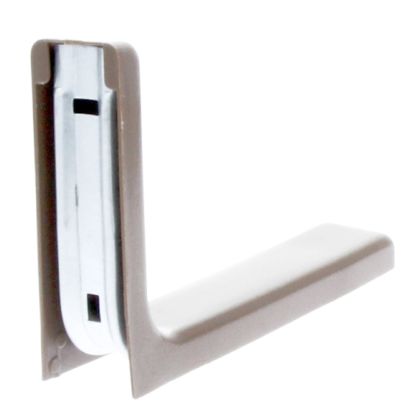 Consola din metal cu masca din plastic 115x180 mm, maro