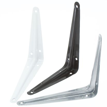 Consola din tabla 125x150 mm, silver