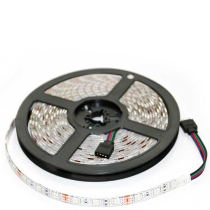 Banda LED SMD IP54 50X50 RGB 60 LED/m 14.4 W/m 720 lm/m 5 m 12V OFFICE conexiune inclusa