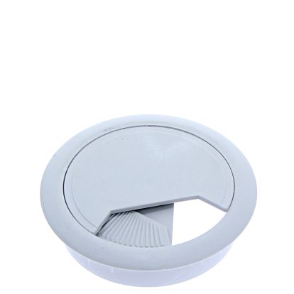 Trecere din plastic gri pentru cablu (D60)