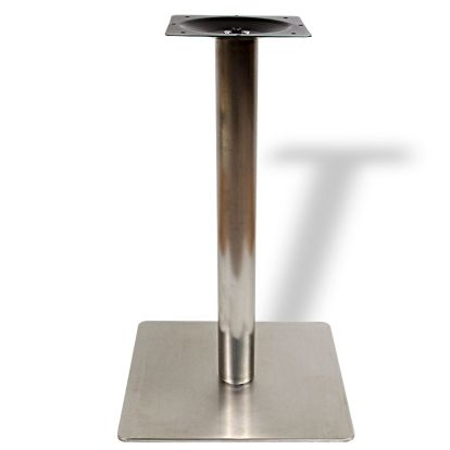 Picior masa central Alvin din inox cu baza patrata H720XD76