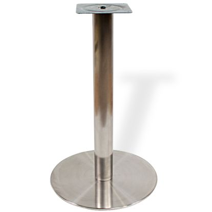 Picior masa central Alvin din inox cu baza rotunda H720XD76