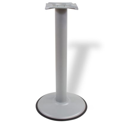 Picior masa central Rob din otel cu baza rotunda H720XD76, satinat