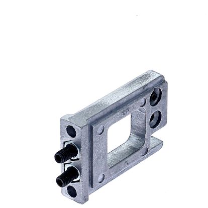 Cuplaj dreapta pentru usi sticla KLS100G intre rama superioara si maner sau profil G015D