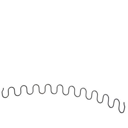 Arc sinusoidal tapiterie 3.8X510MM