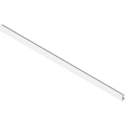 Front aluminiu LEGRABOX cu canelura pentru extragere interioara cu element de insertie KV7.1043MN1, alb