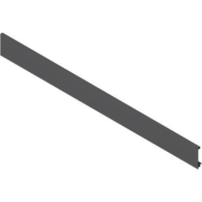 Front aluminiu LEGRABOX pentru sertar interior si extragere interioara ZV7 1043C01, gri orion