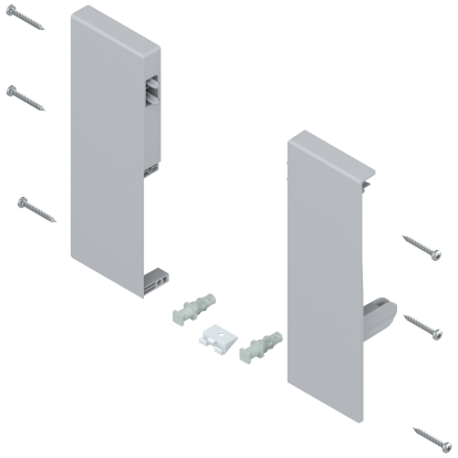 Suport front sertar interior TANDEMBOX antaro ZIF.74C0 stanga+dreapta, gri