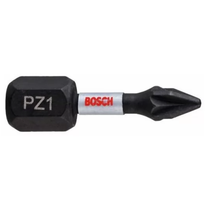 BIT DE SURUBELNITA BOSCH 25mm, set 2xPZ1
