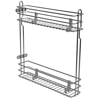 Cos Jolly 100x450, culisare laterala, extragere partiala SINCRON, corp de 150 mm, crom