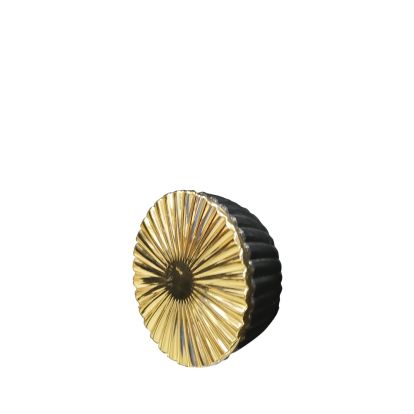 Buton mic cu ornament Cebi Loki CB4139, auriu lucios