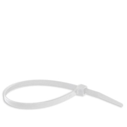 COLIER PLASTIC 200 x 2,5MM ALB