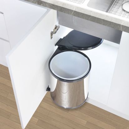 Cos gunoi Konig Flip din inox 14 L