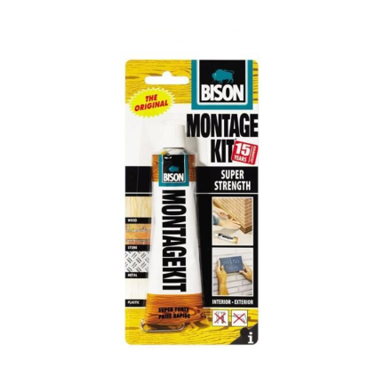 ADEZIV PENTRU CONSTRUCTII BISON MONTAGEKIT SUPER STRENGHT, 125 GR