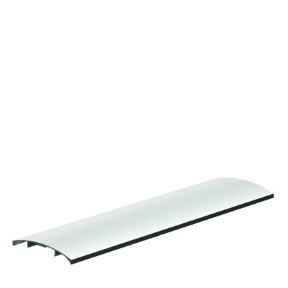 Profil din aluminiu trecere cablu pardoseala capac, 3 ml