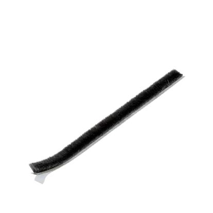 Perie autoadeziva pentru profil aluminiu fara canal (10 metri)