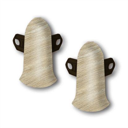 COLTAR EXTERIOR PLINTA PVC STEJAR EUROPEAN KN5218, 2 BUC/SET