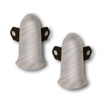 COLTAR EXTERIOR PLINTA PVC FRASIN KN5251, 2 BUC/SET