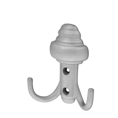 Cuier din zamac Clovis 39607.08, satinat