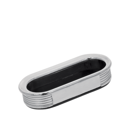 Maner oval ingropat din plastic R2500, satinat (10 buc)