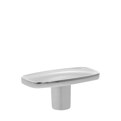 Buton din zamac Marellis Alek, crom