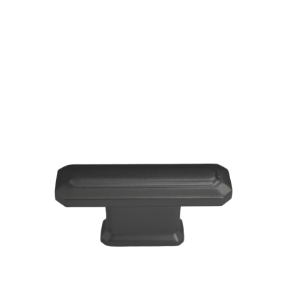 Buton din zamac Cebi Duncan CB1101, gri mat