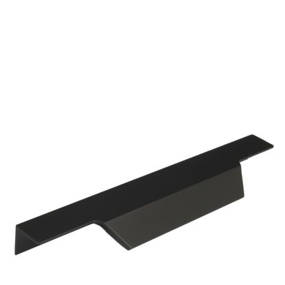 Maner din aluminiu System Tadeo 160 mm, negru