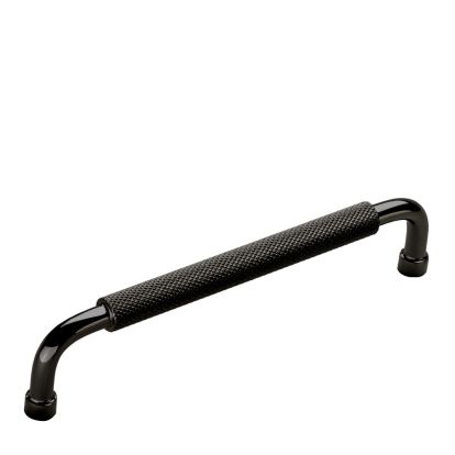 Maner din aluminiu System Naldo 160 mm, negru