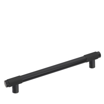 Maner din aluminiu System Olimpo 128 mm, negru