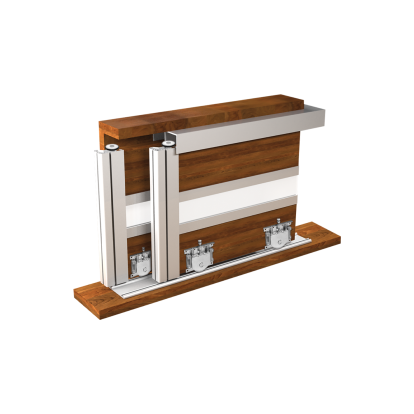 Sistem de glisare STS80R/PKM80R cu reglaj pentru 2 usi