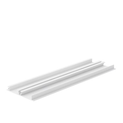 Plinta din aluminiu 8310 H120 4 ml, alb