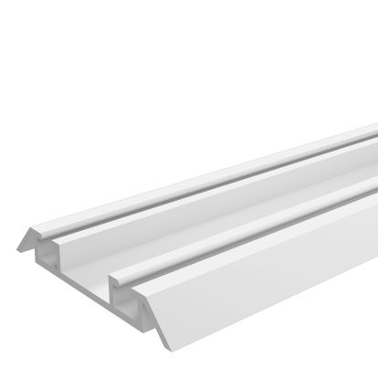 Sina aluminiu inferioara pentru sistem KLS90V/KLS85H 3 ml, alb