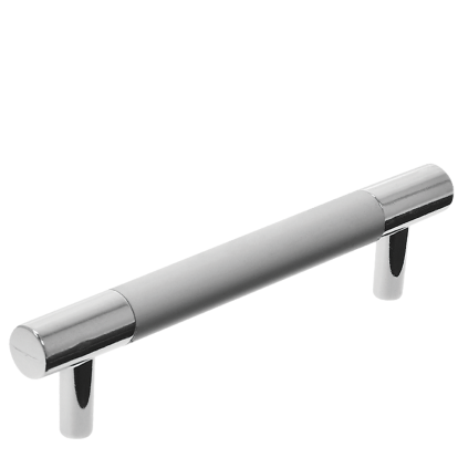 Maner bara din aluminiu Aren 96 mm, capete satin