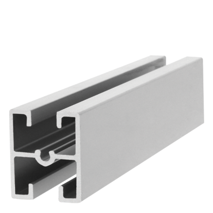 Profil din aluminiu pentru imbinare sticla sistem PKM80-001, 3 ml